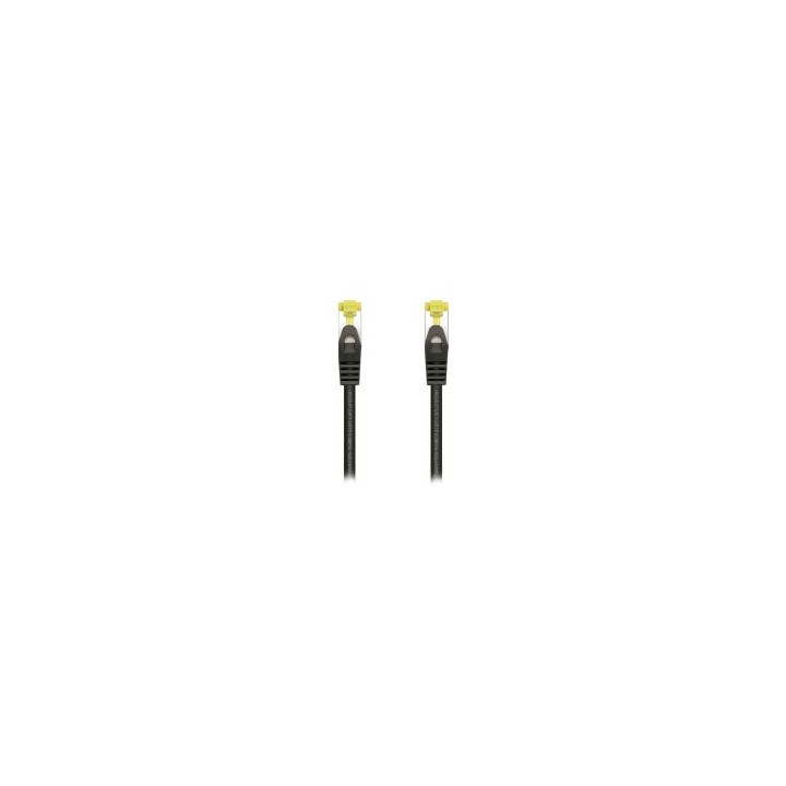 Cable AISENS RJ45 Cat7 SFTP 25cm Negro (A146-0484)