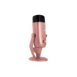 Micrófono Sobremesa AROZZI USB Rosa (COLONNA-ROSEGOLD)