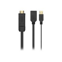 Adaptador AISENS HDMI/M a USB/M DP/H Negro (A122-0642)