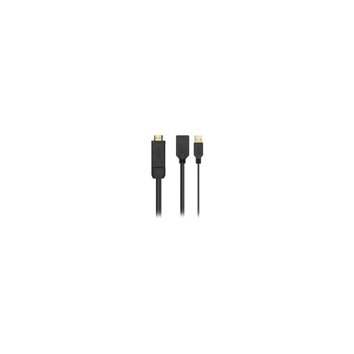 Adaptador AISENS HDMI/M a USB/M DP/H Negro (A122-0642)