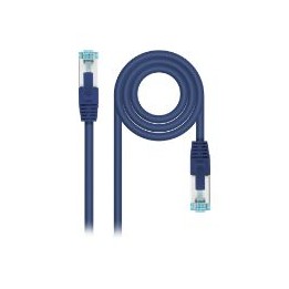 Nanocable RJ45 Cat.7 SFPT 25cm Azul (10.20.1700-L25-BL)