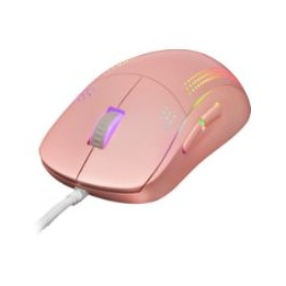 Ratón Mars Gaming Óptico RGB USB 32000dpi Rosa (MMPROP)