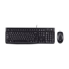 T+Ratón LOGITECH MK120 USB Italiano Negro (920-002543)
