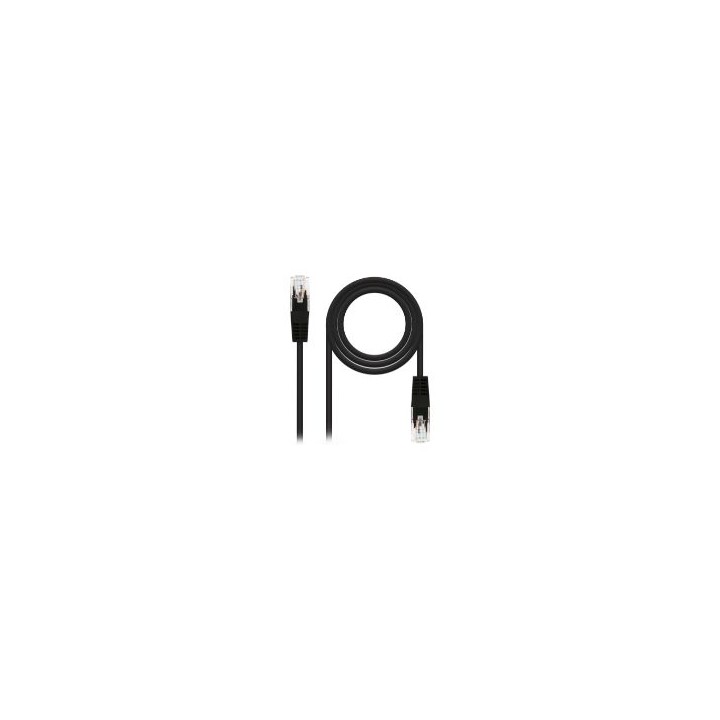 Nanocable RJ45 Cat.6 0.3m Negro (10.20.0400-L30-BK)