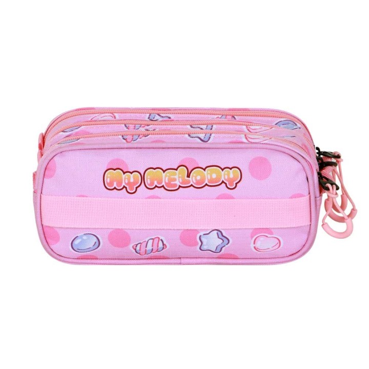 Portatodo My Melody Hello Kitty triple