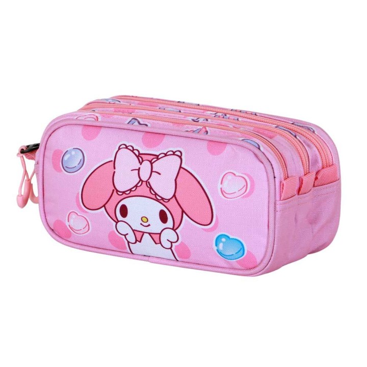 Portatodo My Melody Hello Kitty triple