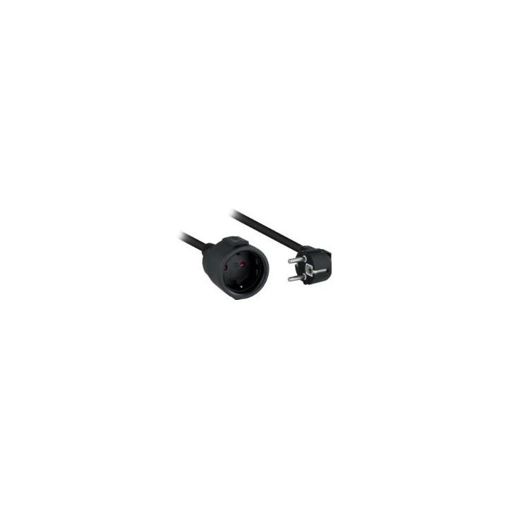 Nanocable Schuko/H a Schuko/M 10m Negro (10.22.0610-BK)