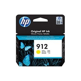 Tinta HP 912 Amarillo 2.93ml 315 páginas (3YL79AE)