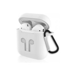 Funda Devia Airpods V1/V2 Silicona Blanca (DSTNAWW)