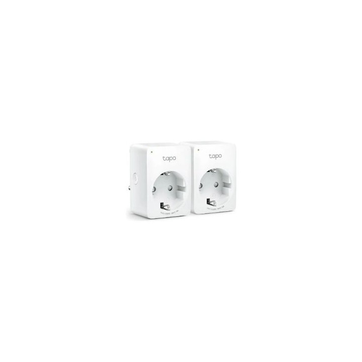 Enchufe Inteligente TP-Link WiFi BT Pack 2 (Tapo P100)