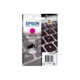 Tinta Epson 407 Magenta 20.3ml 1900 pág (C13T07U340)