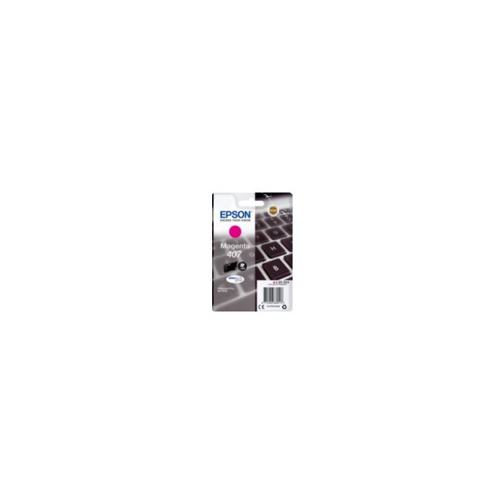 Tinta Epson 407 Magenta 20.3ml 1900 pág (C13T07U340)