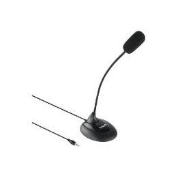Micrófono TOOQ Multimedia Flexible Negro (TQMM-213)