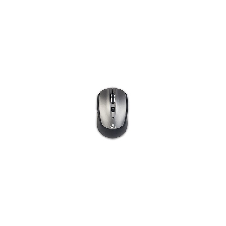Ratón NGS Óptico Bluetooth 1600dpi Gris (FRIZZDUAL)