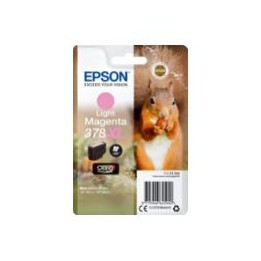 Tinta Epson 378XL Magenta Claro Claria (C13T37964010)