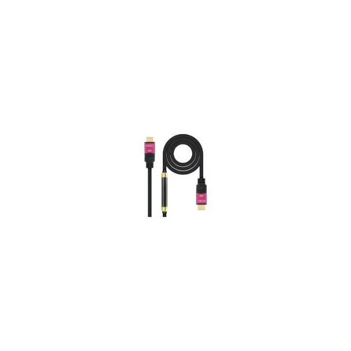 Nanocable HDMI A/M a HDMI A/M 30m Negro (10.15.3730)