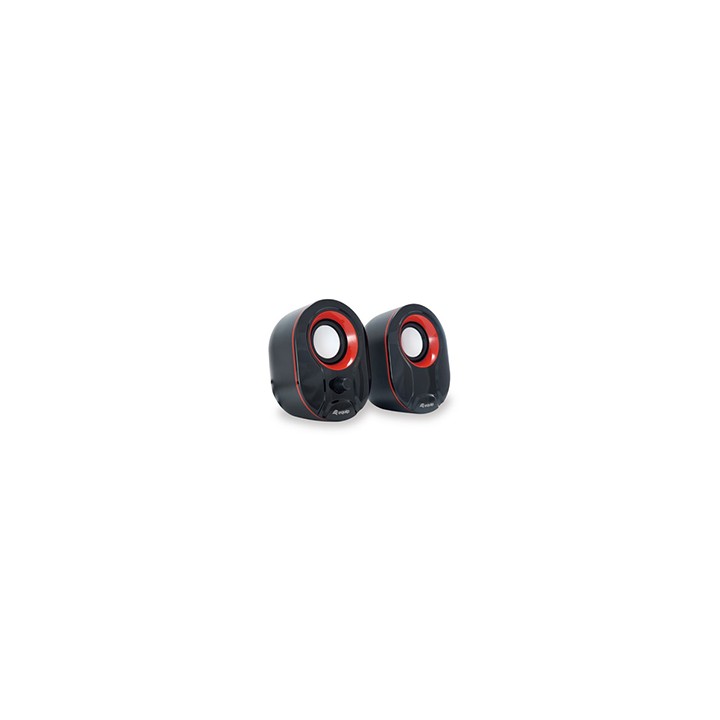 Altavoces EQUIP Life 2.0 6W 3.5mm USB N/R (EQ245332)