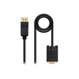 Nanocable DP/M a VGA/M 1m Negro (10.15.4401)