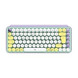 Teclado LOGITECH POP Keys RF BT 5.1 Emojis (920-010729)