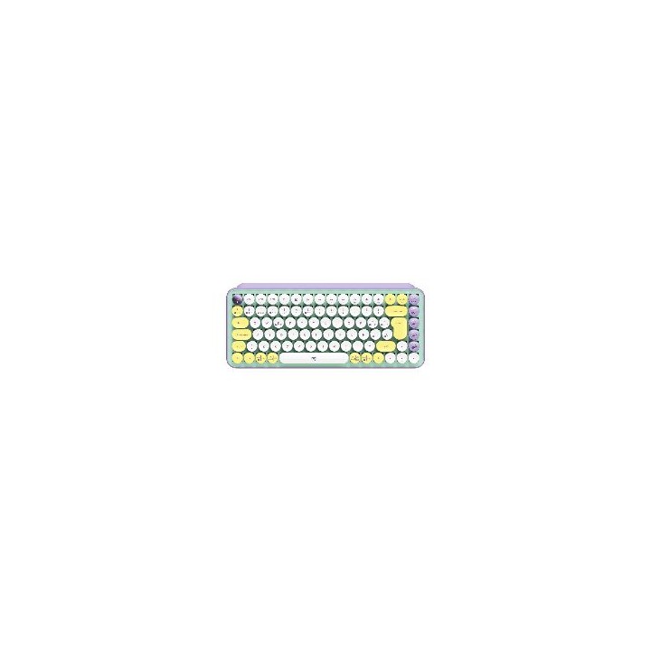 Teclado LOGITECH POP Keys RF BT 5.1 Emojis (920-010729)