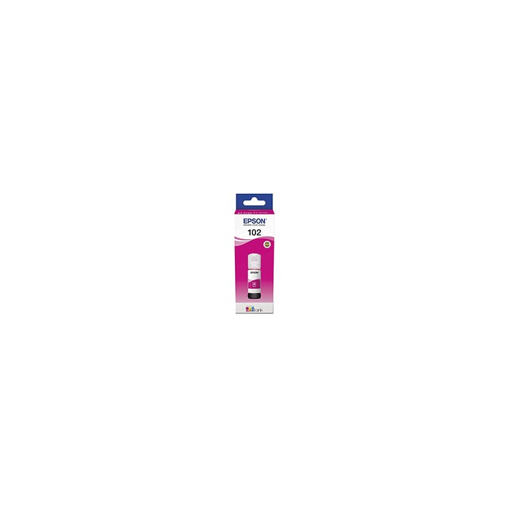 Botella de Tinta Epson 102 Magenta 70ml (C13T03R340)