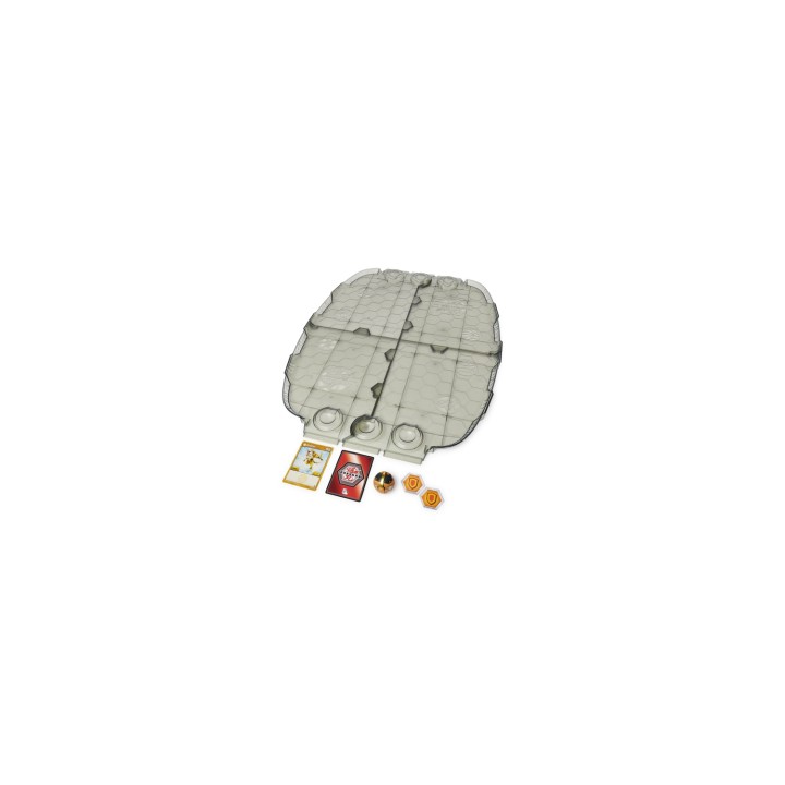 Bakugan Battle Matrix, tablero deluxe con un Sharktar dorado exclusivo, para niños a partir de 6 años