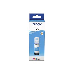 Botella Tinta Epson EcoTank 102 Cian 70ml (C13T03R240)