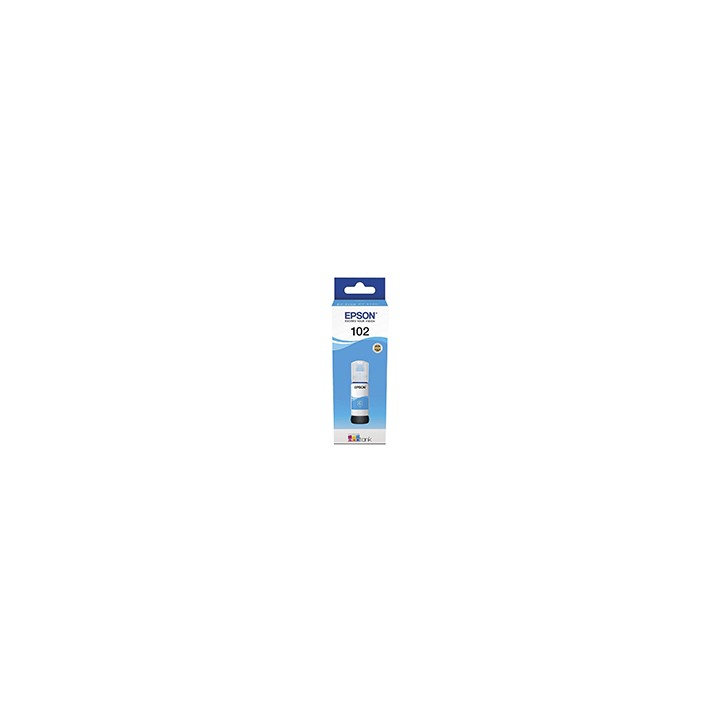 Botella Tinta Epson EcoTank 102 Cian 70ml (C13T03R240)