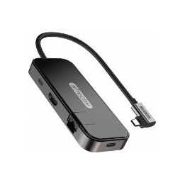 Adaptador Sitecom USB-C a USB-A/C PD/HDMI/RJ45 (CN-394)