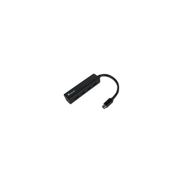Hub NGS USB-C a 4xUSB-A 3.0 Negro (WONDERHUB4)