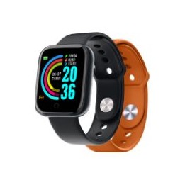 Smartwatch CELLY 1.44" BT Negro/Naranja (TRAINERBEATOR)