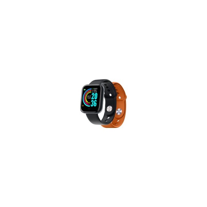 Smartwatch CELLY 1.44" BT Negro/Naranja (TRAINERBEATOR)
