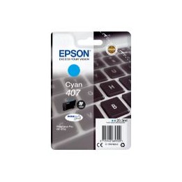 Tinta Epson 407 Cian 20.3ml 1900 páginas (C13T07U240)