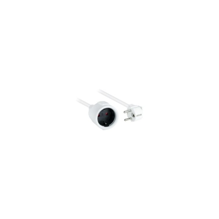 Nanocable Schuko H-Schuko M 5m Blanco (10.22.0605-WH)