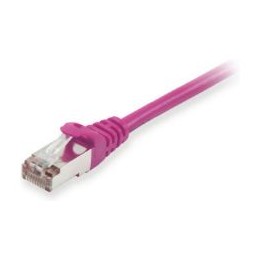 Cable EQUIP RJ45 Cat.6 S/FTP 5m Púrpura (EQ605554)