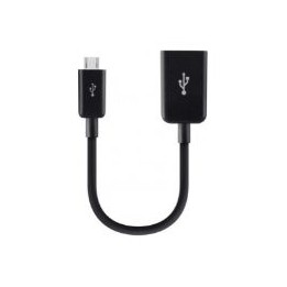 Adaptador BELKIN mUSB/M a USB-A/H Negro (F2CU014BTBLK)