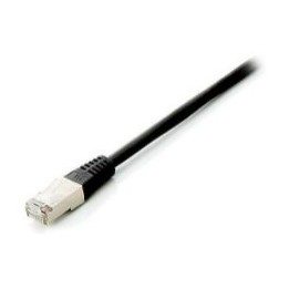 Cable EQUIP RJ45 Cat.6a S/FTP 3m Negro (EQ605692)