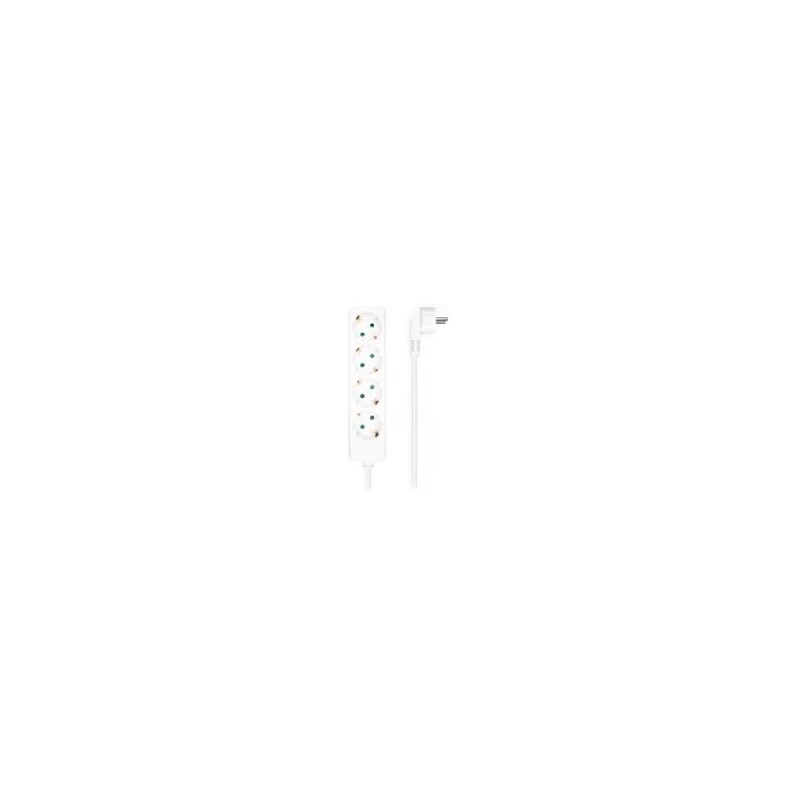 Regleta AISENS 4xSchuko Cable 1.4m Blanca (A154-0533)