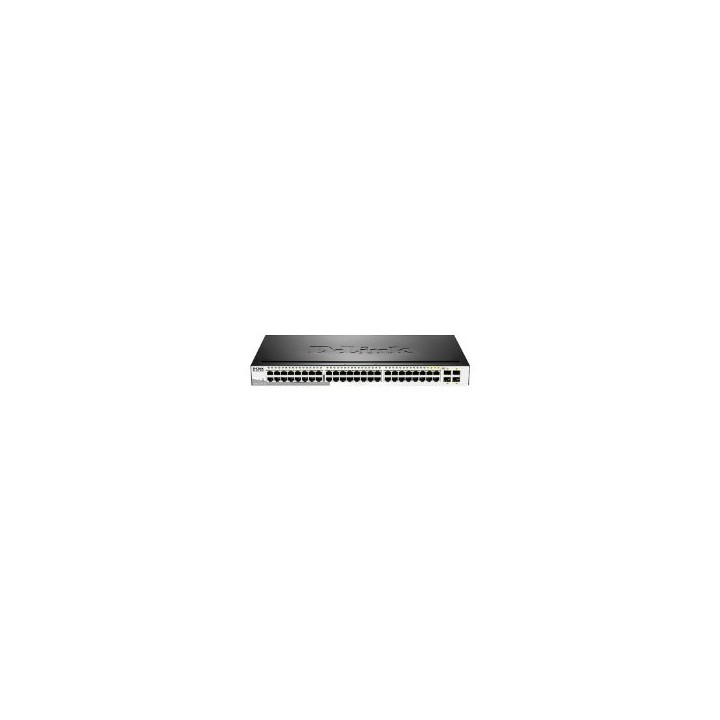 Switch D-Link 44xRJ45 GbE 4xSFP Negro (DGS-1210-48/E)