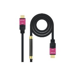 Nanocable HDMI A/M a HDMI A/M 25m Negro (10.15.3725)
