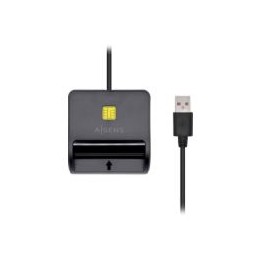 Lector Tarjetas AISENS DNIe USB 2.0 (ASCR-SN02SD-BK)