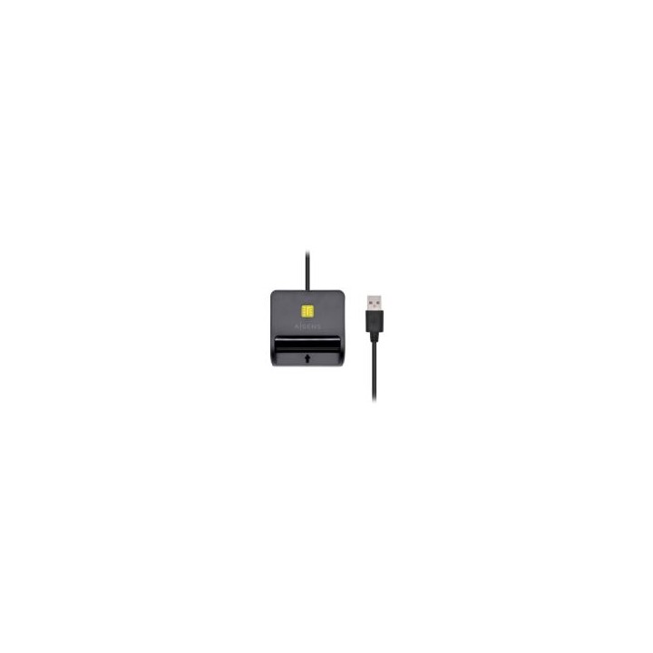 Lector Tarjetas AISENS DNIe USB 2.0 (ASCR-SN02SD-BK)