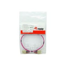 Fibra Óptica EQUIP SC/M a SC/M 1m Violeta (EQ255521)