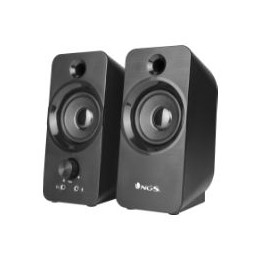 Altavoces Gaming NGS Multimedia 2.0 6W Negro (SB350)