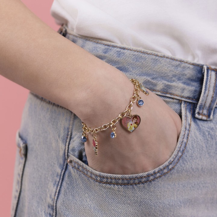 Pulsera charm Princesas Disney