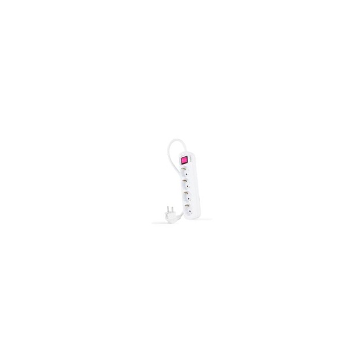 Regleta Nanocable 4xSchuko Interruptor (10.37.0004)