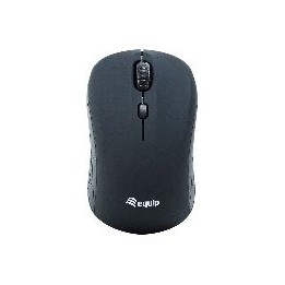 Ratón EQUIP Life Óptico RF 1600dpi Negro (EQ245108)