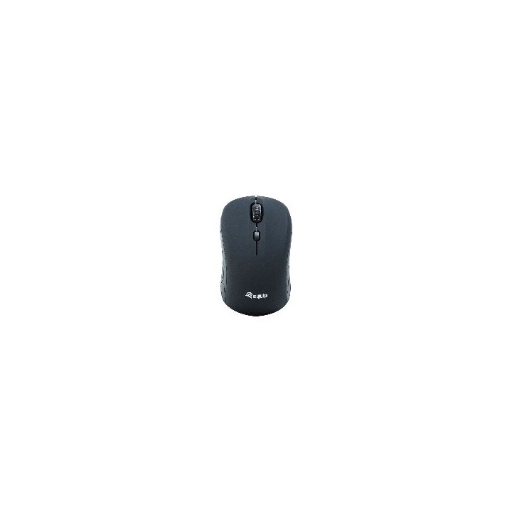 Ratón EQUIP Life Óptico RF 1600dpi Negro (EQ245108)