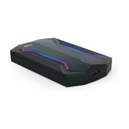 Caja TooQ SSD/HDD 2.5" SATA USB 3.0 Negra (TQE-2599RGB)