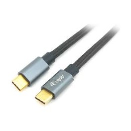 Cable EQUIP USB-C/M a USB-C/M 1m Negro (EQ128354)